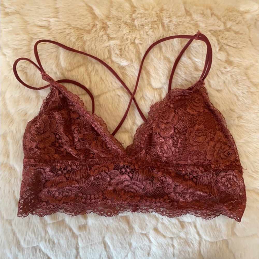 Out from Under UO rust bralette
